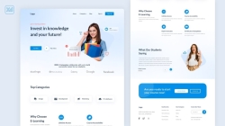 I will do figma website, figma design, website ui, figma landing page design in figma